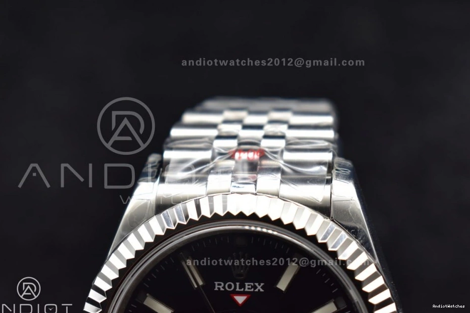 Edition Best 1107 Noob SS Jubilee Skydweller on SS Dial A23J Bracelet Affordable Black 0114